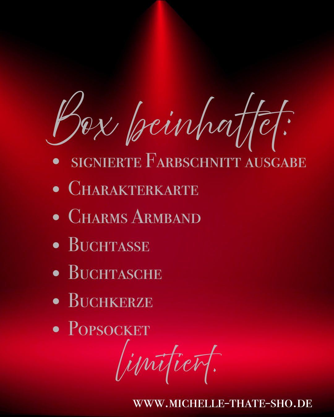 Buchbox "WELCOME TO THE CIRCUS" Limitiert!