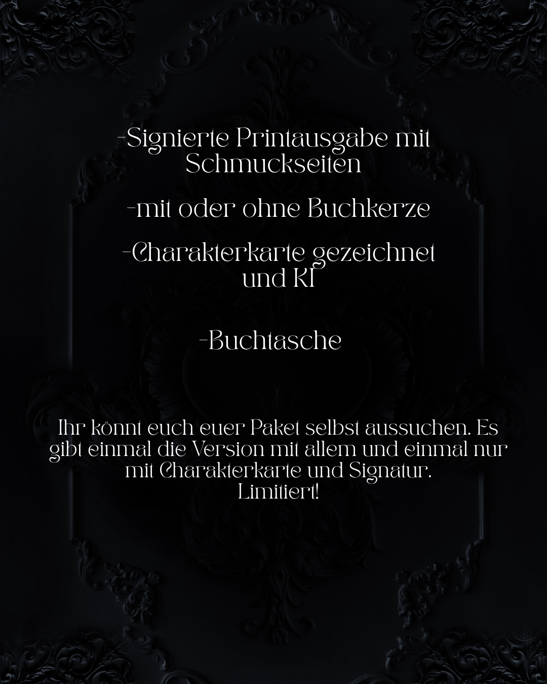 VORBESTELLUNG! Limitierte Ausgabe mit GOODIES!