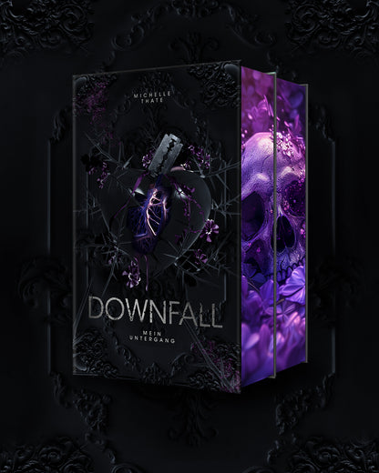 VORBESTELLUNG! SIGNIERTES BUCH + CHARAKTERKARTE DOWNFALL 1